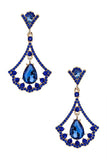 Crystal Drop Formal Chandelier Earrings