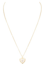 Load image into Gallery viewer, CZ Heart Pendant Necklace
