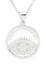 Load image into Gallery viewer, Iconic CZ Eye Pendant Necklace
