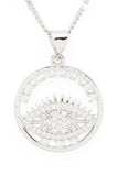 Iconic CZ Eye Pendant Necklace