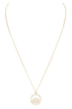 Load image into Gallery viewer, Iconic CZ Eye Pendant Necklace
