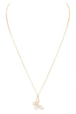Iconic CZ Butterfly Pendant Necklace