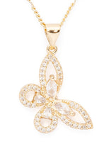 Load image into Gallery viewer, Iconic CZ Butterfly Pendant Necklace
