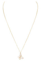 Load image into Gallery viewer, Cubic Zirconia Butterfly Pendant Necklace
