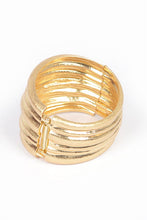Load image into Gallery viewer, Textured Iconic Casting Spring Hinge Bangle
