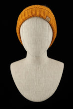 Load image into Gallery viewer, Halo Ripped Beanie with Super Faux Fur Pom
