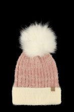 Cargar imagen en el visor de la galería, Super Soft Yarn Beanie with Faux Fur Pom
