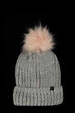Cargar imagen en el visor de la galería, Jewel Knit Cuffed Pom Beanie
