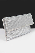 Cargar imagen en el visor de la galería, Rhinestone Iconic Envelope Clutch
