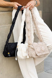 Brinley Quilted Puffer Foldover Crossbody