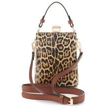 Cargar imagen en el visor de la galería, Leopard Frame Crossbody Satchel
