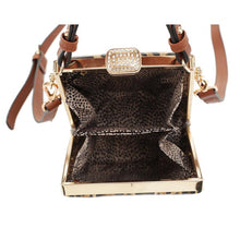 Cargar imagen en el visor de la galería, Leopard Frame Crossbody Satchel
