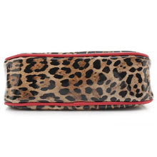 Cargar imagen en el visor de la galería, Glossy Leopard Chain Link Crossbody Satchel
