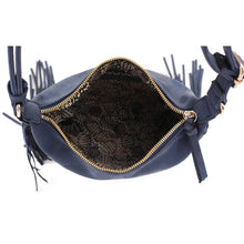 Cargar imagen en el visor de la galería, Faux Suede Fringe Crossbody Bag
