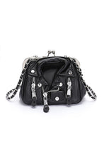Cargar imagen en el visor de la galería, Iconic Leather Jacket Swing Bag
