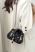 Cargar imagen en el visor de la galería, Iconic Leather Jacket Swing Bag
