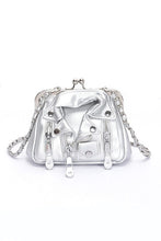 Cargar imagen en el visor de la galería, Iconic Leather Jacket Swing Bag

