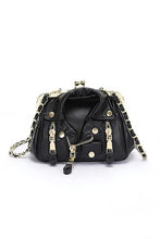 Cargar imagen en el visor de la galería, Iconic Leather Jacket Swing Bag
