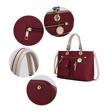Cargar imagen en el visor de la galería, MKF Julia Women Satchel Bag by Mia K
