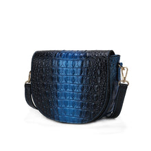Cargar imagen en el visor de la galería, MKF Amalia Croc-Embossed Crossbody Bag by Mia K
