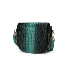 Cargar imagen en el visor de la galería, MKF Amalia Croc-Embossed Crossbody Bag by Mia K
