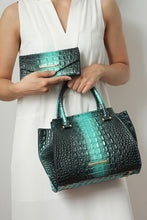 Load image into Gallery viewer, MKF Bently Croc-Embossed Tote &amp; Wallet Set
