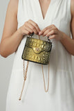 MKF Luxe Mini Satchel with Chain Strap by Mia K