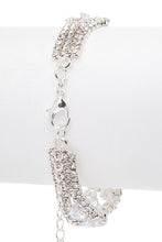 Load image into Gallery viewer, CZ Rhinestone Statement Bracelet
