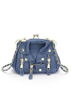Cargar imagen en el visor de la galería, Denim Jacket Iconic Swing Bag
