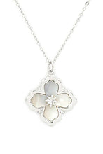 Load image into Gallery viewer, MOP Clover Pendant Necklace

