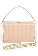 Cargar imagen en el visor de la galería, Embossed Box Top Handle Clutch Bag
