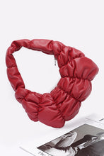 Cargar imagen en el visor de la galería, Crinkle Faux Leather Shoulder Bag
