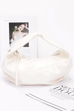Cargar imagen en el visor de la galería, Patent Finish Faux Leather Top Handle Swing Bag

