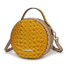 Cargar imagen en el visor de la galería, MKF Ynnari Croc-Embossed Crossbody Bag by Mia K.
