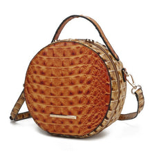 Cargar imagen en el visor de la galería, MKF Ynnari Croc-Embossed Crossbody Bag by Mia K.
