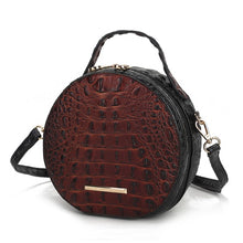 Cargar imagen en el visor de la galería, MKF Ynnari Croc-Embossed Crossbody Bag by Mia K.
