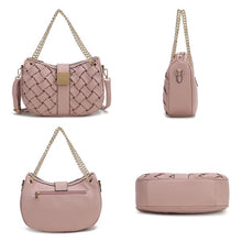Cargar imagen en el visor de la galería, MKF Solari Braided Chain Shoulder Bag by Mia K
