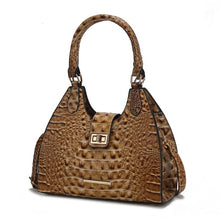 Cargar imagen en el visor de la galería, MKF Ava Faux Crocodile-Embossed Tote Bag by Mia K
