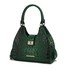 Cargar imagen en el visor de la galería, MKF Ava Faux Crocodile-Embossed Tote Bag by Mia K
