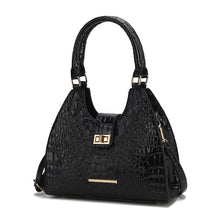 Cargar imagen en el visor de la galería, MKF Ava Faux Crocodile-Embossed Tote Bag by Mia K
