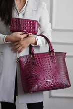 Load image into Gallery viewer, MKF Liora Croc Embossed Tote and Set by Mia K
