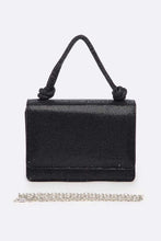 Cargar imagen en el visor de la galería, Rhinestone Top Handle Small Bridal Party Clutch
