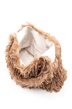 Cargar imagen en el visor de la galería, Faux Feather Hobo Slouchy Bag
