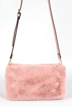 Cargar imagen en el visor de la galería, Hand Warmer Faux Fur Crossbody Bag
