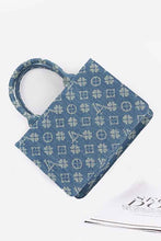 Cargar imagen en el visor de la galería, LA Jacquard Denim Fashion Tote
