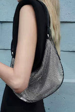 Cargar imagen en el visor de la galería, Rhinestone Mesh Iconic Shoulder Bag Set
