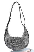 Cargar imagen en el visor de la galería, Rhinestone Mesh Iconic Shoulder Bag Set
