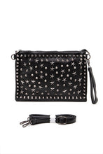 Cargar imagen en el visor de la galería, Star Studs Convertible Clutch Crossbody Swing Bag
