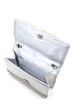 Cargar imagen en el visor de la galería, Pearl Studs Rhinestone Handle Clutch Bag
