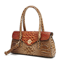 Cargar imagen en el visor de la galería, MKF Liviana Croc-Embossed Shoulder Bag by Mia K
